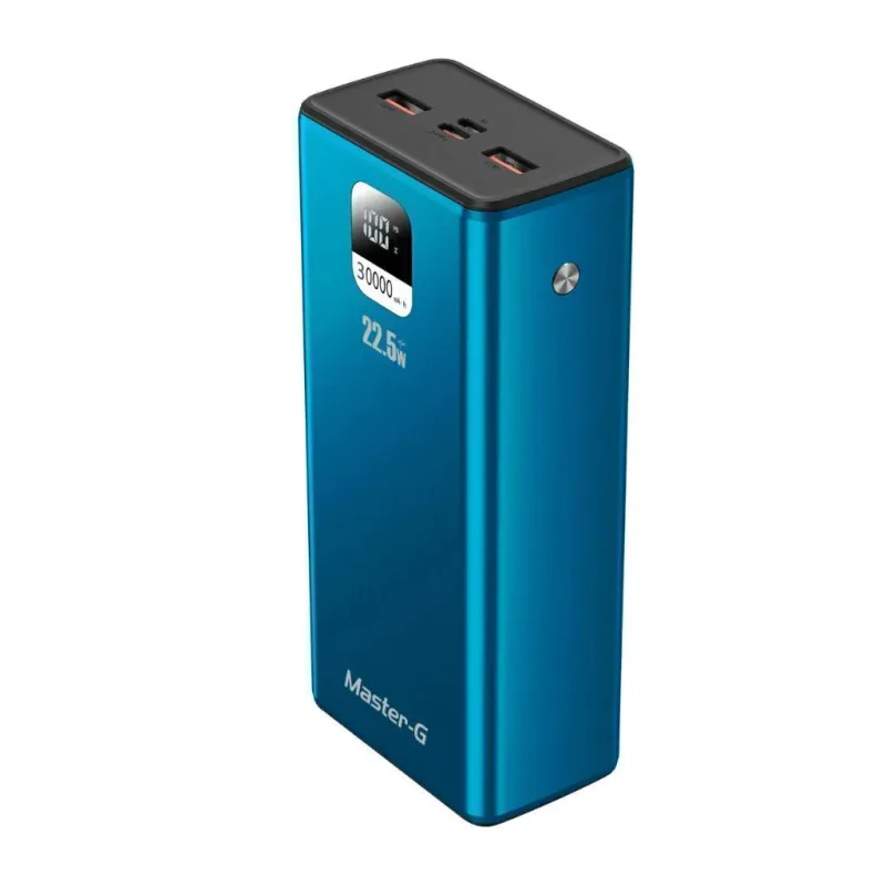 Batería Externa Power Bank Master-G 30.000 mAh 22.5W Power Delivery
